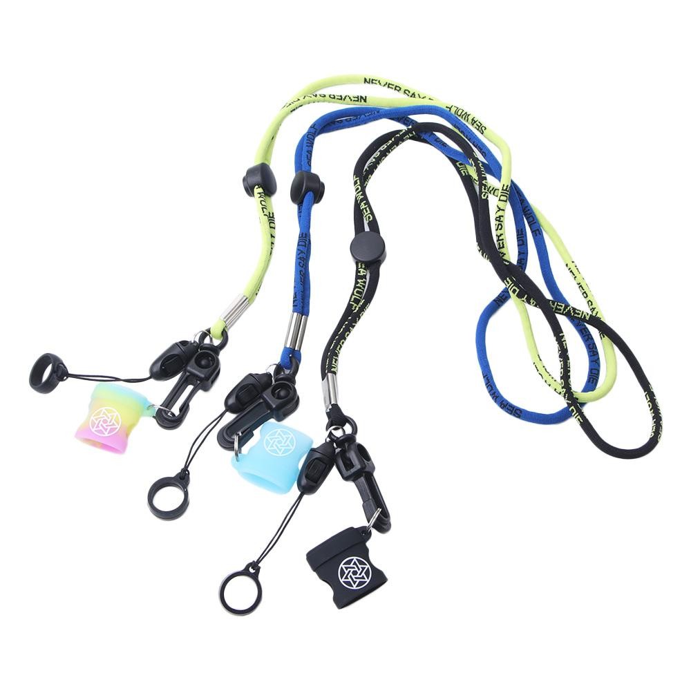IMPORT Eicg Accessories Juu Relx POD Non-slip Portable Anti-drop Eicg Lanyard Vape Necklace Silicone