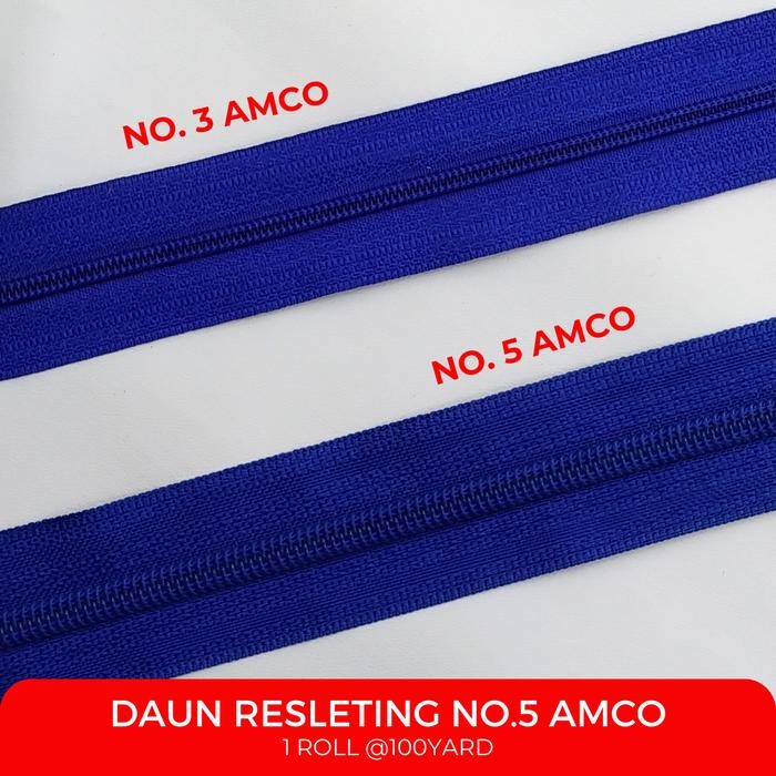 Daun Resleting No. 5 AMCO (Roll) Seleting Sleting