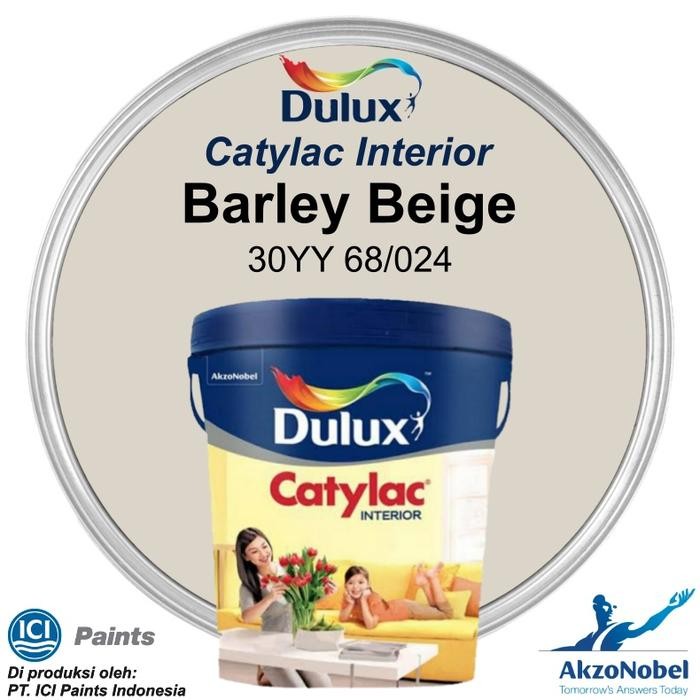 BEST SELLER CAT DULUX CATYLAC INTERIOR 5 KG - BARLEY BEIGE 30YY 68/024