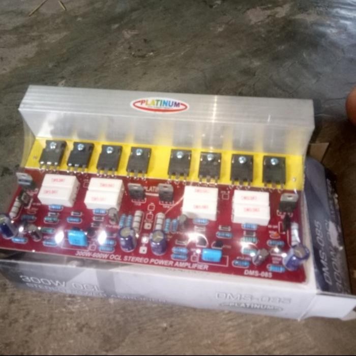 Kit Power Amplifier Speaker Aktif Active Ocl 300W Stereo Dms085