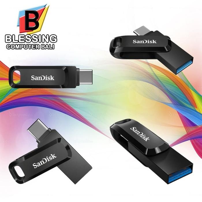 Flashdisk SANDISK 64GB Ultra OTG GO Type C SDDDC3 064G G46