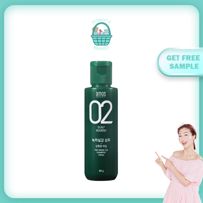 Sunny's Market [AMOS PROFESSIONAL] The Green Tea Shampoo - Fresh MINI