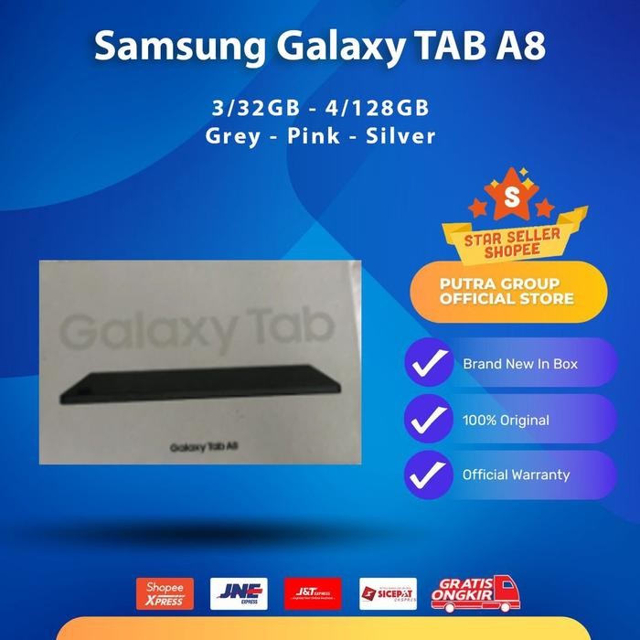 [Allthebest] Samsung Galaxy Tab A8 2022 32GB 128GB WIFI LTE 4G Grey Pink