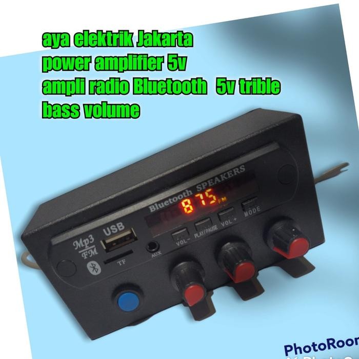 [Allthebest] AYABDG Amplifier Bluetooth 5volt / Power Amplifier mini rakitan 5v DC