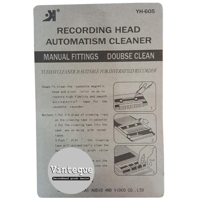 [Allthebest] Kaset Pita Pembersih Audio Head Tape Player Pemutar Kaset Pita Walkman