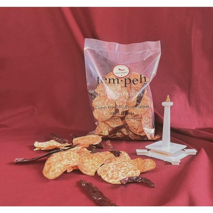 

Keripik TEM.PEH Oleh Oleh Khas Jakarta Keripik Tempe Tempeh Cemilan Snack Kripik Diet Organik best