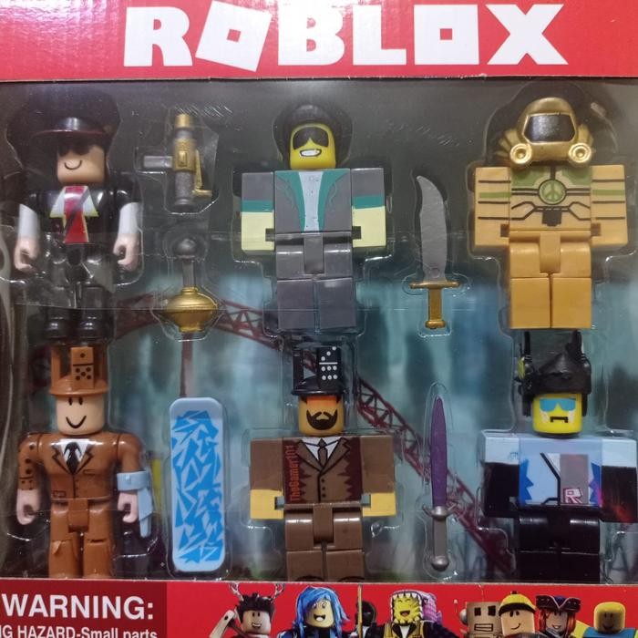 Roblox Figure Pack Roblox Legend Topper Kue Figure Roblox set isi 6