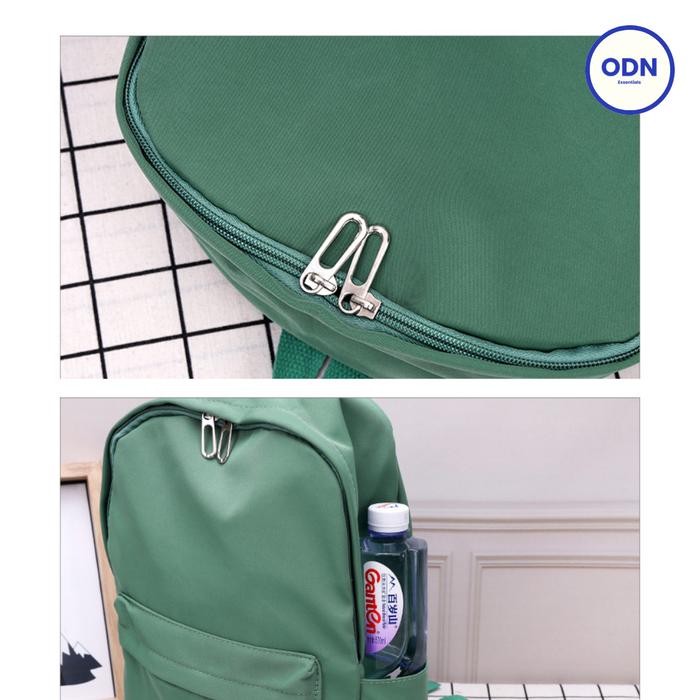 Tas Ransel Sekolah Motif Polos Terbaru Tas Sekolah Warna Pastel Polos Tas Sekolah SMA SMP