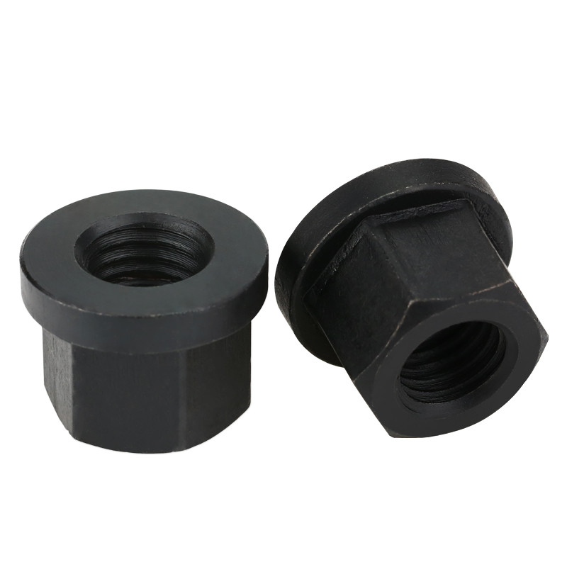 Thickening M8 M10 M12 M14 M16 M18 M20 M22 Din 6331 10.9 Grade 45# Steel Flange Nut Hexagon Collar