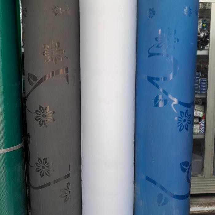 Plastik fiber pagar Motif Kembang