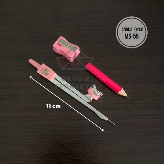 

Jangka Set Joyko Ms-55 Math Mathematics Matematika School Tools Office Equipment Perlengkapan