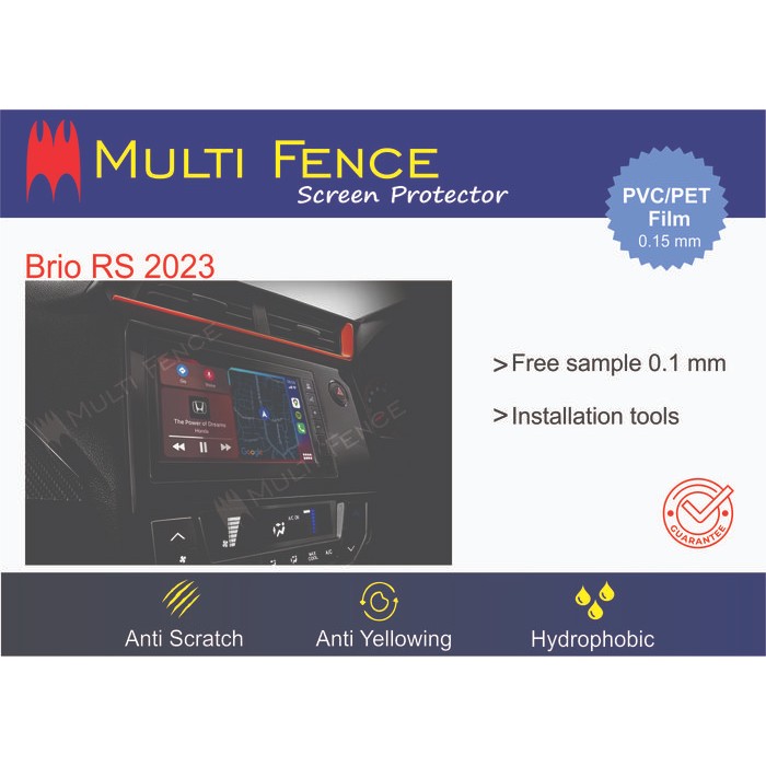 BEST SELLER SCREEN GUARD HEAD UNIT BRIO RS 2023