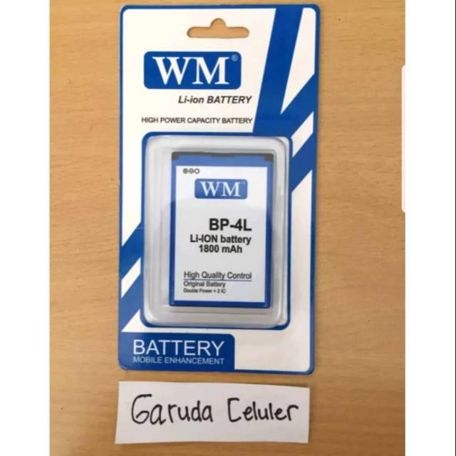 (Expert) Baterai Batre Battery Nokia BP-4L BP 4L E63 E71