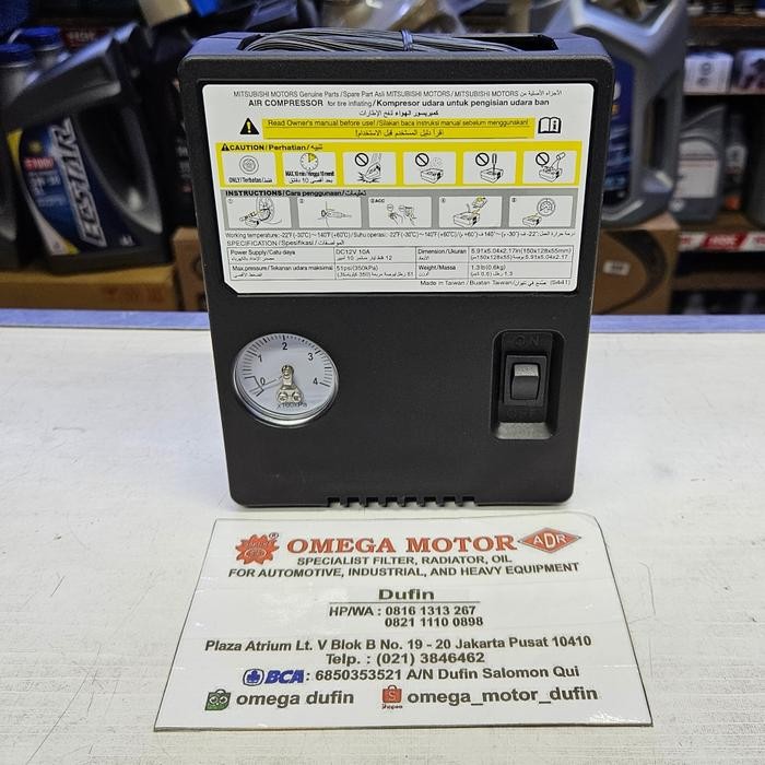 Diskon Air Compressor/Kompresor Isi Angin Ban Original Mitsubishi Jamin 100%
