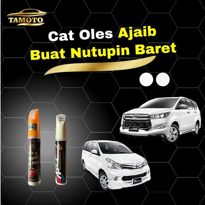 BEST SELLER SPIDOL PENGHILANG BARET AJAIB UNTUK BODY MOBIL MOTOR / CAT OLES MOBIL WARNA PUTIH
