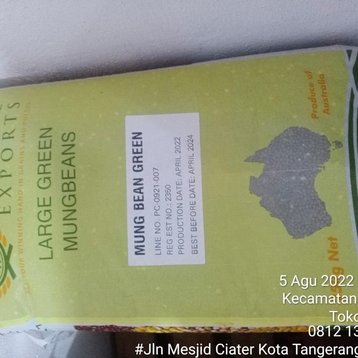 

Kacang Hijau Kilap Yulex Australia