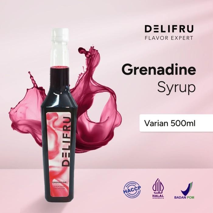 

Delifru Syrup Grenadine - Sirup Delima 500 Ml Gratis Ongkir