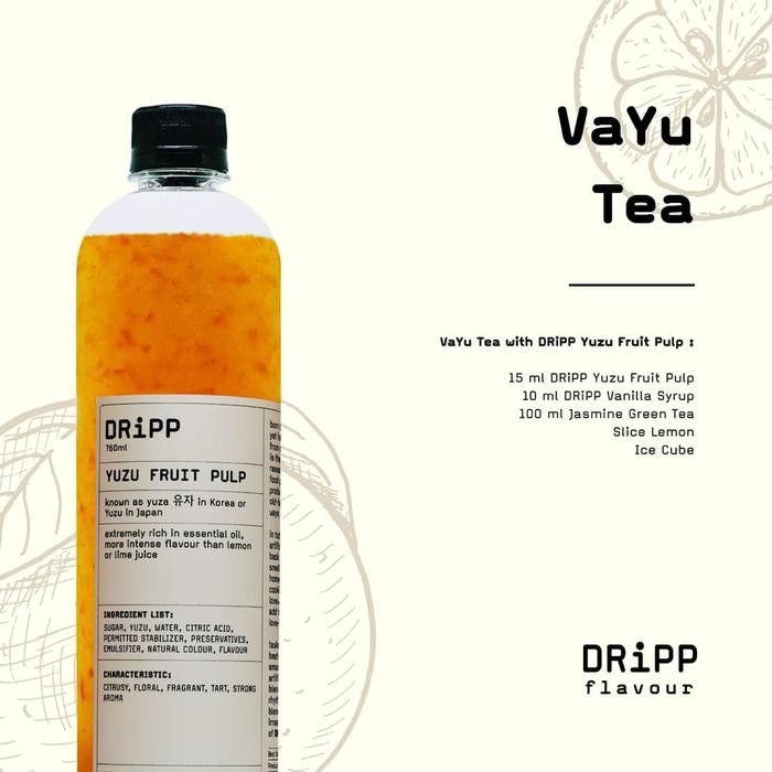

Dripp Yuzu Fruit Pulp (Sirup Bubur Buah Rasa Yuzu) Gratis Ongkir