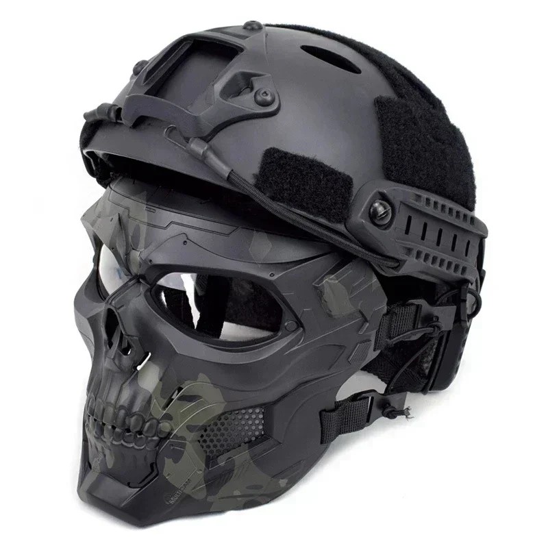 Christmas Gift 2022 Tactical Skull Mask CS Shooting Paintball Mask Tactical Game Helmet Cosplay