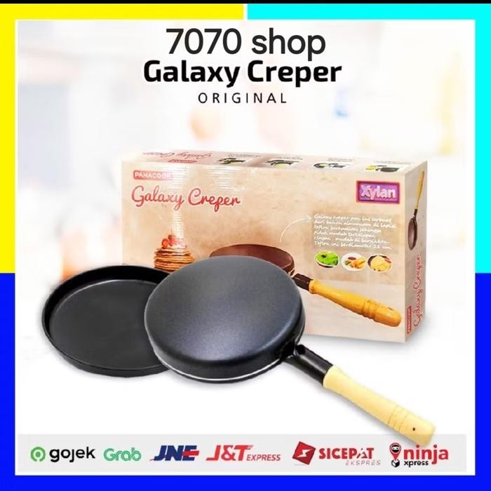 wajan kewalik galaxy crepe waffle maker kulit risol dll
