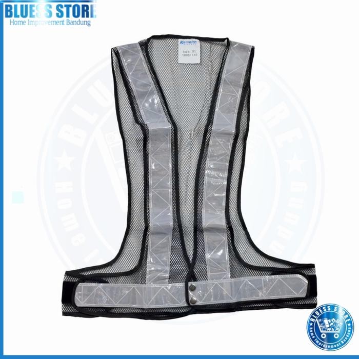 Krisbow Rompi Pengaman Mesh Size Xl Rompi Proyek Safety Vest
