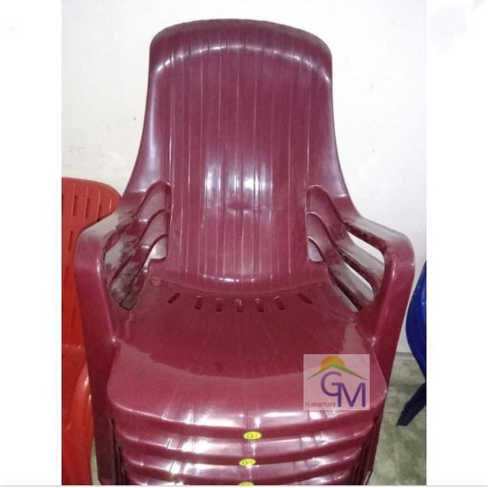PREMIUM Kursi Santai / Kursi Plastik / Kursi Santai Sandaran Tinggi / G1