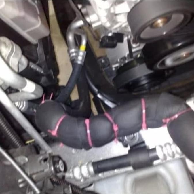 PREMIUM pelindung dan peredam panas busa selang pipa AC mobil