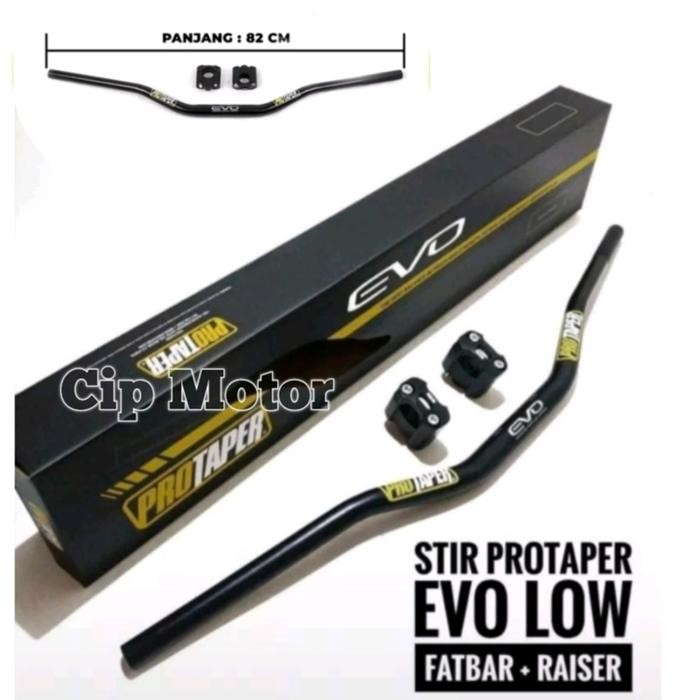 PREMIUM Stang Fatbar Protaper Low Evo Nmax Klx ADV CB vixion Verza dll