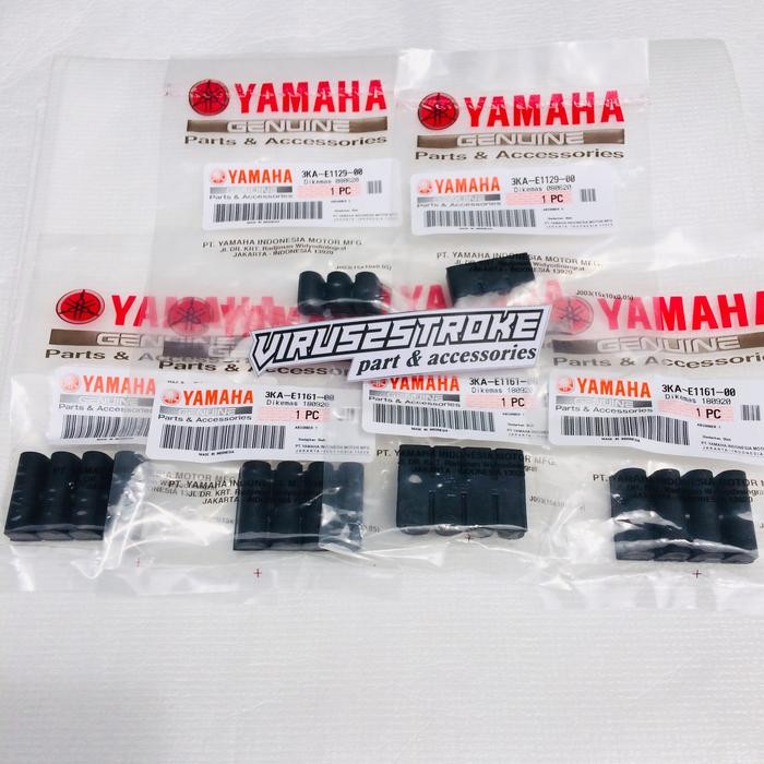PREMIUM Karet Peredam Blok Set RX King Original 3KA-E1161-00 3KA-E1129-00