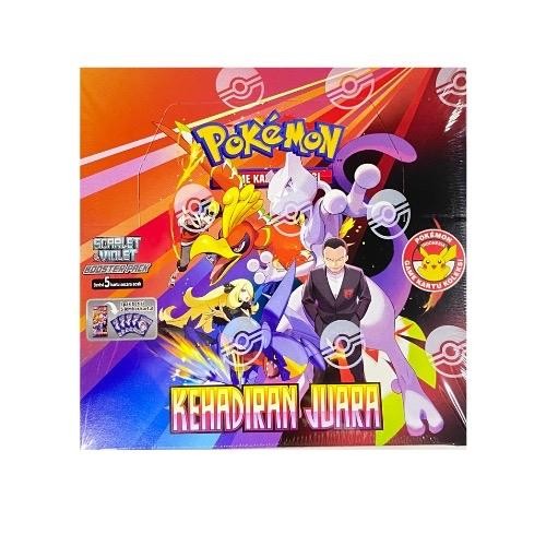 Booster Box Kehadiran Juara Pokemon TCG