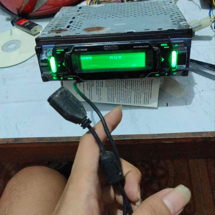 Terlaris Clarion Dxz776Usb Single Din