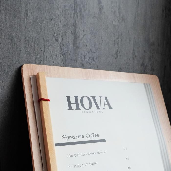 

PAPAN KAYU BUKU MENU UK 25 X 33 CM