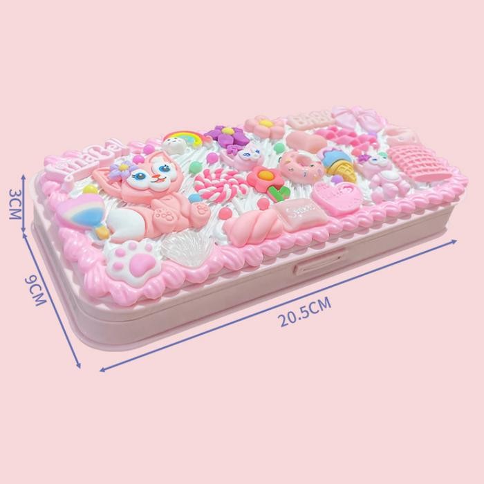 

DIY Kit Kotak Pensil New Bestseller DIY Kotak Pensil Cream Glue Set