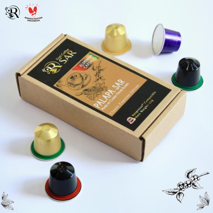 

MARI MILIKI- NESPRESSO COMPATIBLE COFFEE CAPSULE - PALAPA II SAR KOPI KAPSUL KCS