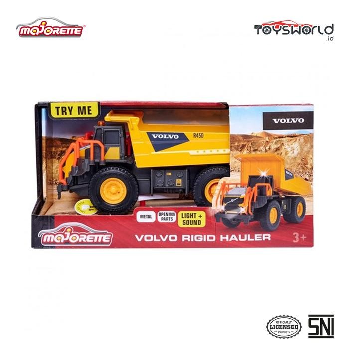 MAJORETTE VOLVO SERIES RIGID HAULER - MAINAN ANAK