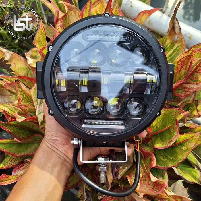 LAMPU SOROT UNIVERSAL SPIDER 60 WATT PREMIUM 12-24 VOLT SPOT BEAM