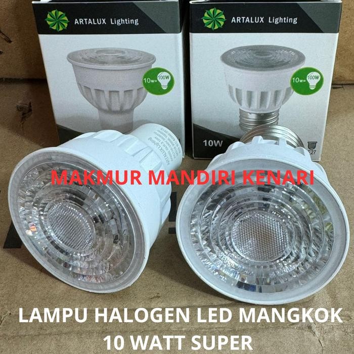LAMPU MR16 LED GU 5.3 MR16 10 WATT / LAMPU SPOT HALOGEN MR 16 10W ARTALUX