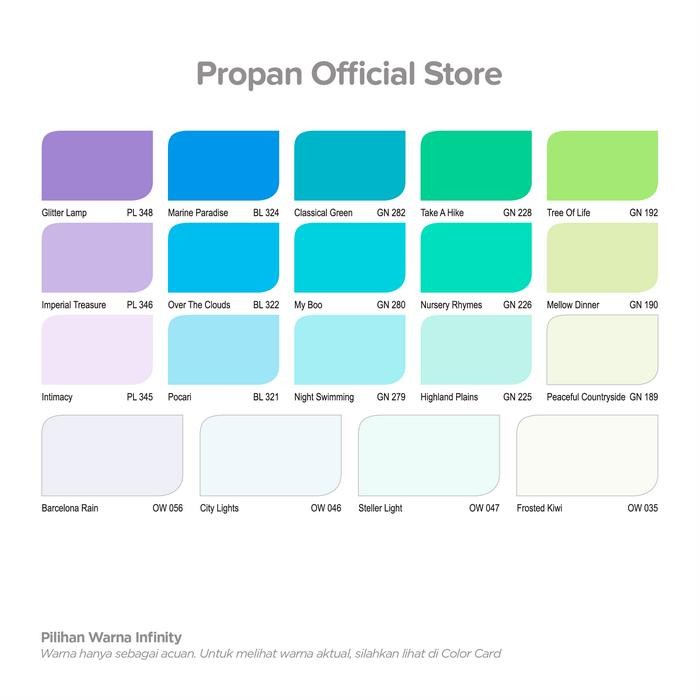 CAT TEMBOK PROPAN DECORFLEX WHITE -9101 2.5L EXTERIOR