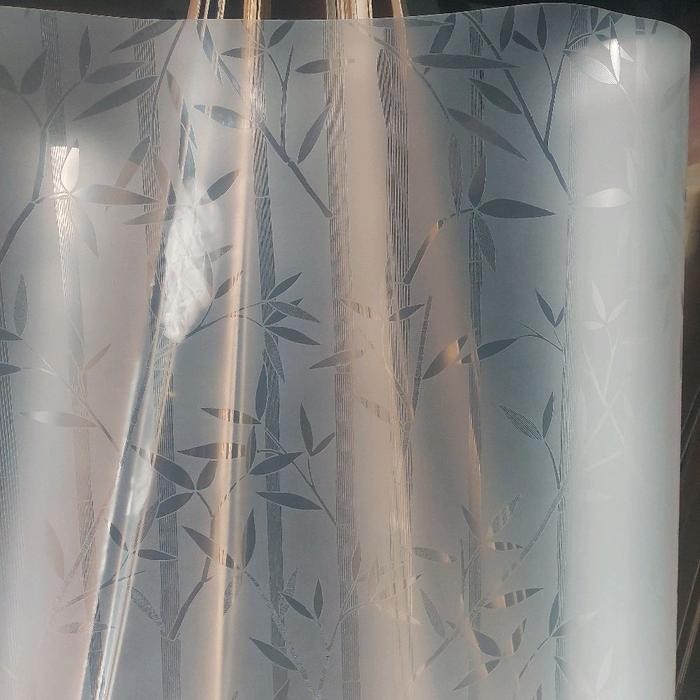 FIBER PAGAR MOTIF BAMBU PUTIH