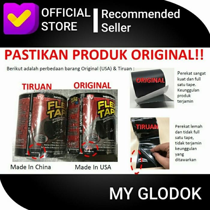 

FLEX TAPE ORIGINAL MADE IN USA 10x150cm ( Re-Upload )/ LAKBAN ANTI AIR