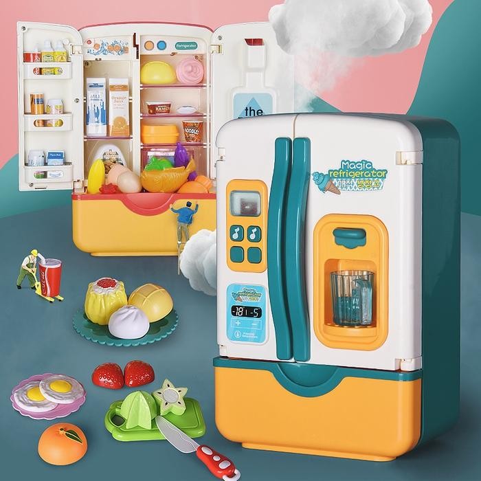Mainan Edukasi Anak Kulkas Uap / Mainan Magic Refrigerator