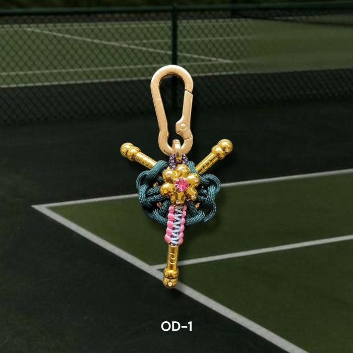 BEST SELLER [Bloca Bag Charm] ORCHID DOUGHNUT - 1A FLOWER CHEF SERIES