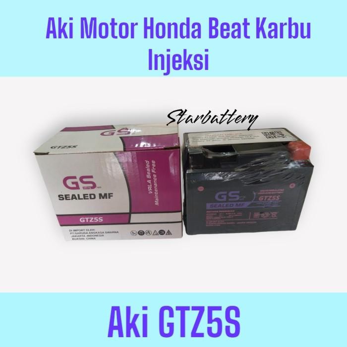 AKI MOTOR HONDA BLADE 110 + BLADE 125 (GTZ5S GS E )AKI KERING MF