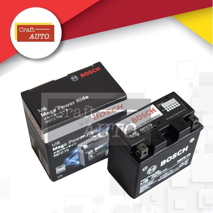 Aki Motor Vespa Lx Bosch Rbtz-7S