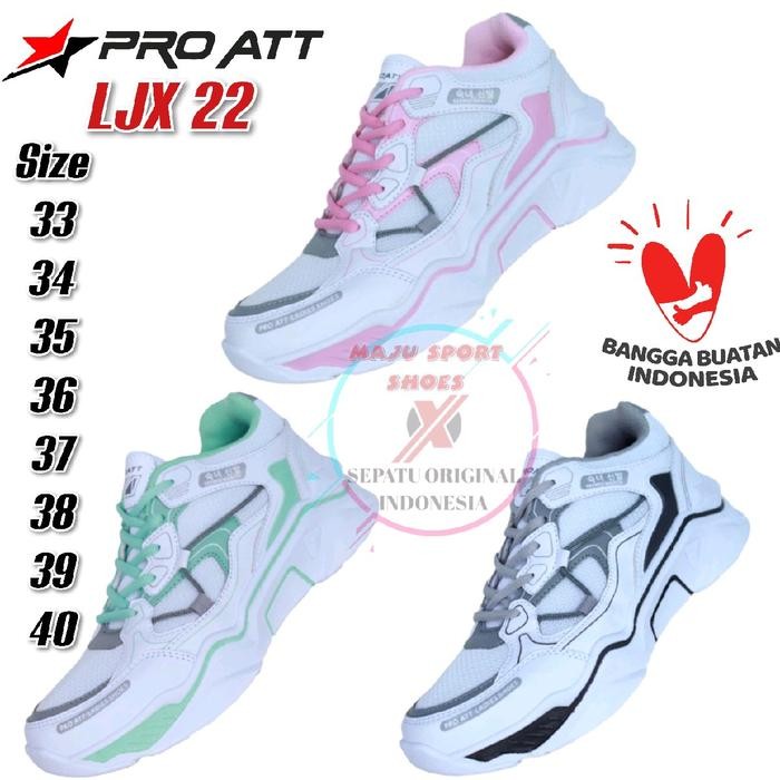 BEST SELLER PRO ATT LJX 22 - SEPATU PRO ATT WANITA KOREAN STYLE / SEPATU ANAK TANGGUNG DAN DEWASA