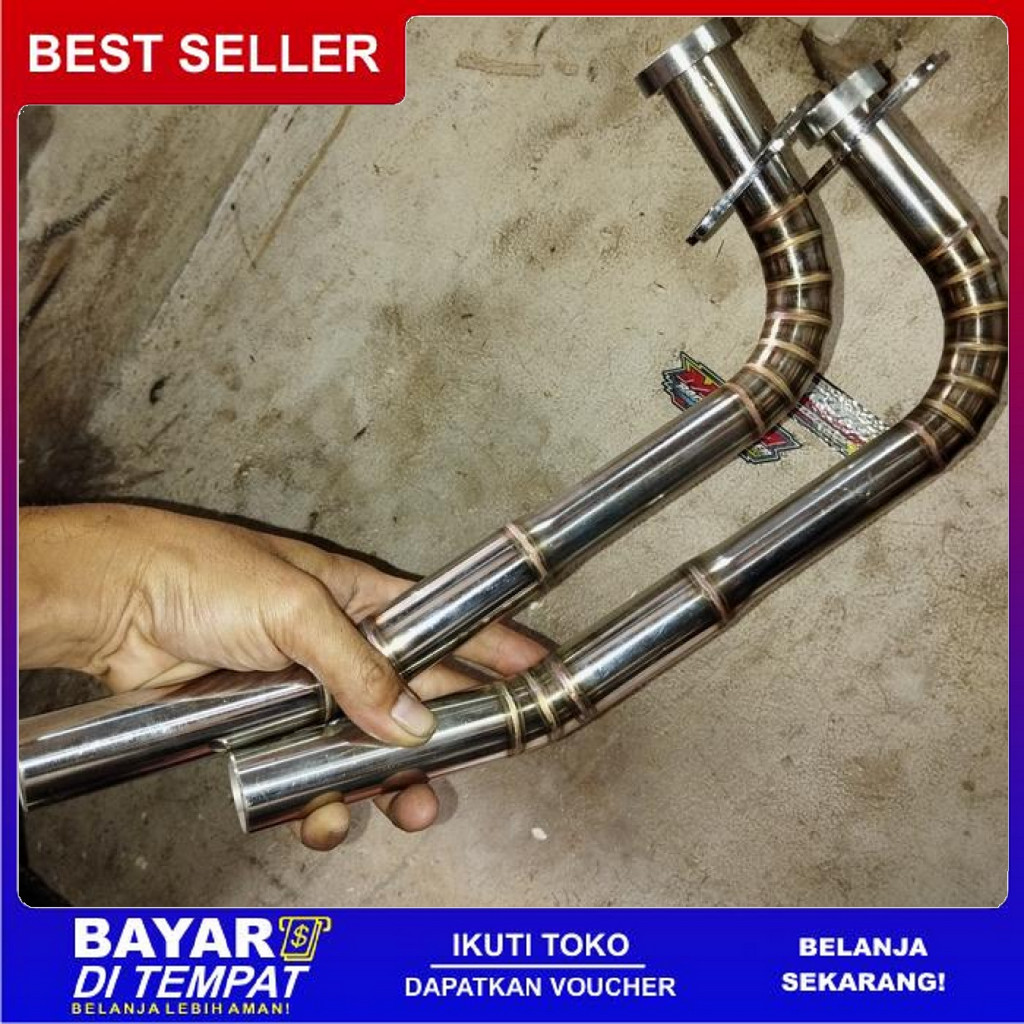 FREE ONGKIR LEHERAN KNALPOT MIO SPORTY MIO SMILE MIO SOUL 26-28MM BISA COD