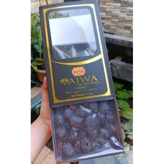 

Kurma Ajwa King Dates Jumbo 1 kg , 500 gram, 250 gram