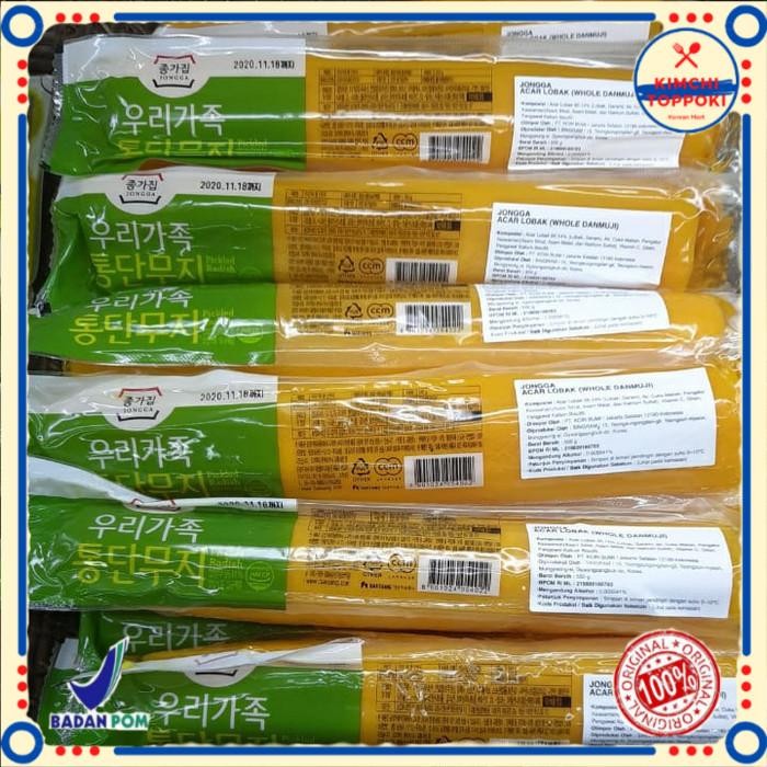 

Jongga Acar Lobak Kuning 550 gram