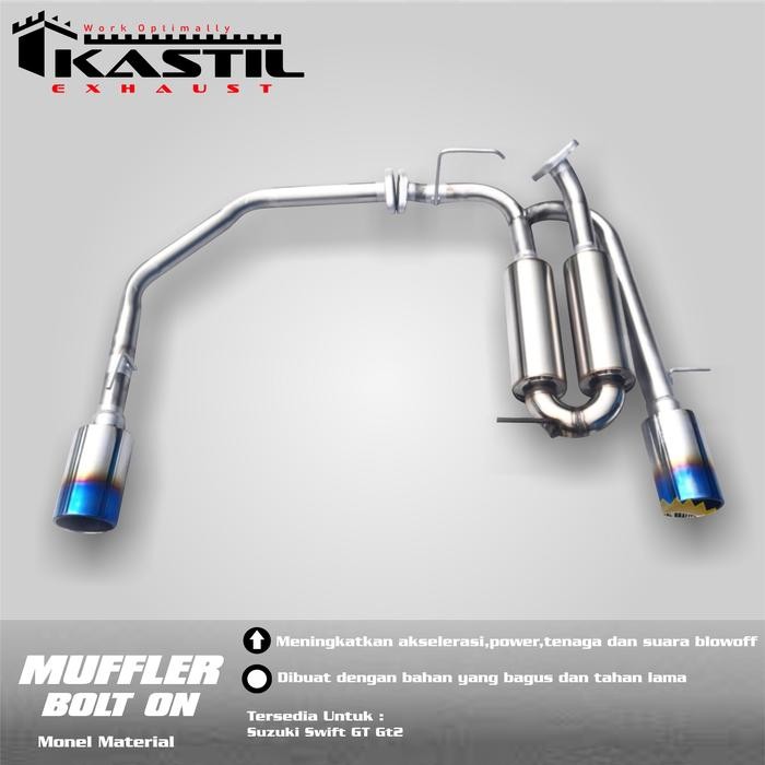 Knalpot Mobil Bolt On Suzuki Swift Gt Gt2