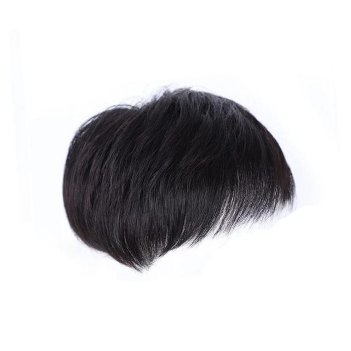 ADA Hair Toupee Pria Rambut Asli / Toupee Pria Cowok Rambut Asli / Rambut Palsu Pria Botak Ventilasi